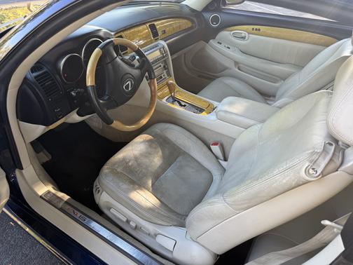 Blue 2002 Lexus SC 430 Base