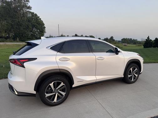 White 2020 Lexus NX 300h Base