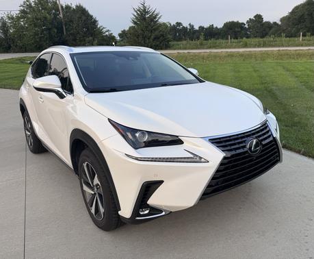 White 2020 Lexus NX 300h Base