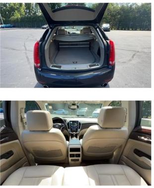 Blue 2014 Cadillac SRX Luxury Collection