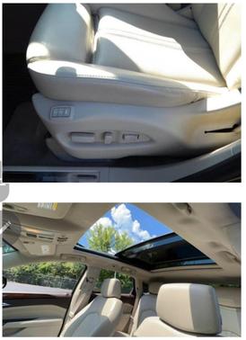 Blue 2014 Cadillac SRX Luxury Collection