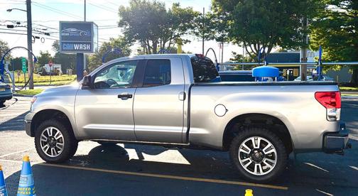 Silver 2007 Toyota Tundra SR5 Double Cab