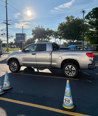 Silver 2007 Toyota Tundra SR5 Double Cab