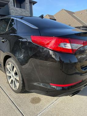 Black 2011 Kia Optima SX