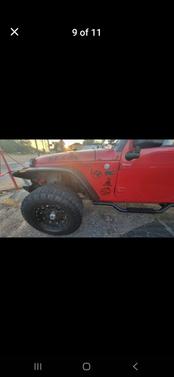 Red 2012 Jeep Wrangler Unlimited Sport