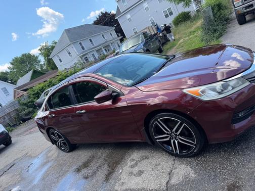Red 2016 Honda Accord LX