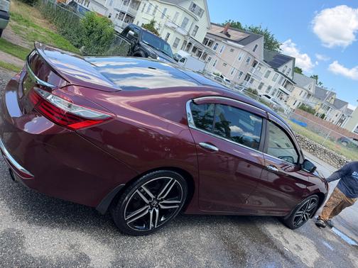 Red 2016 Honda Accord LX
