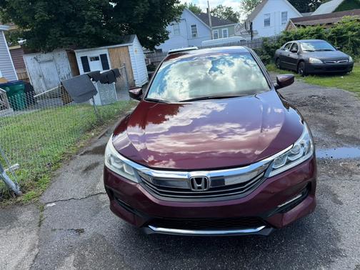 Red 2016 Honda Accord LX