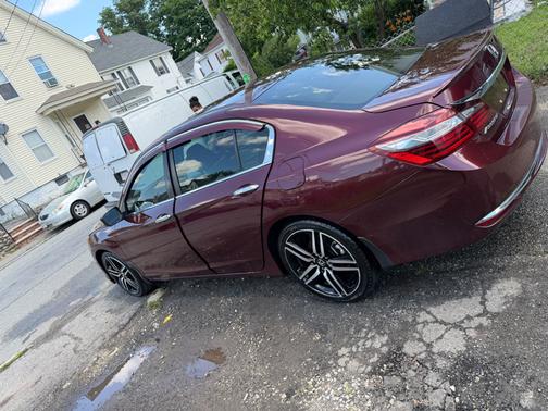 Red 2016 Honda Accord LX
