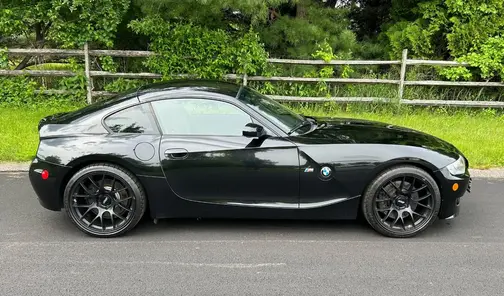 Black 2007 BMW Z4 M Coupe