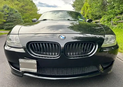 Black 2007 BMW Z4 M Coupe