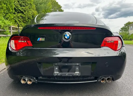 Black 2007 BMW Z4 M Coupe