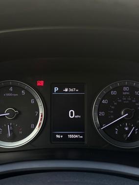 Black 2018 Hyundai SONATA SEL