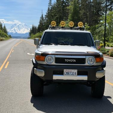 Silver 2007 Toyota FJ Cruiser Base