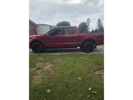 Red 2025 Ford F-150 XLT