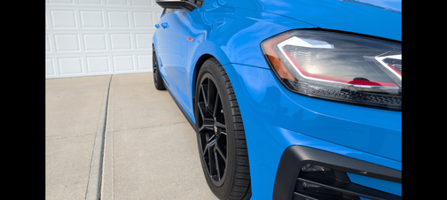 Blue 2021 Volkswagen Golf GTI 2.0T SE