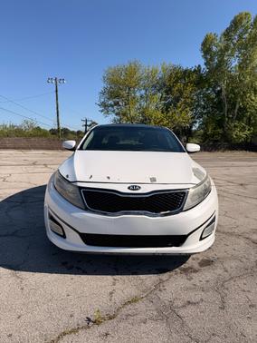 White 2015 Kia Optima EX