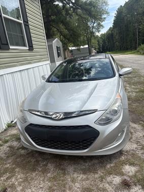 Silver 2014 Hyundai SONATA Hybrid Limited