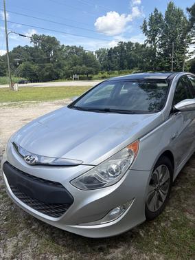 Silver 2014 Hyundai SONATA Hybrid Limited