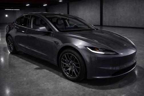 Gray 2024 Tesla Model 3 Long Range