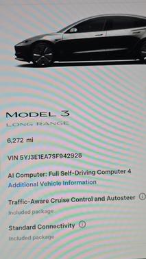 Gray 2024 Tesla Model 3 Long Range