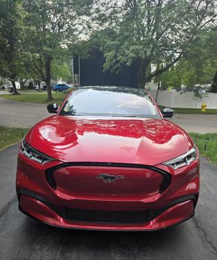 Red 2023 Ford Mustang Mach-E Premium
