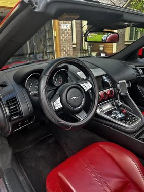 Red 2014 Jaguar F-TYPE Base