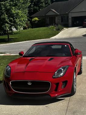 Red 2014 Jaguar F-TYPE Base