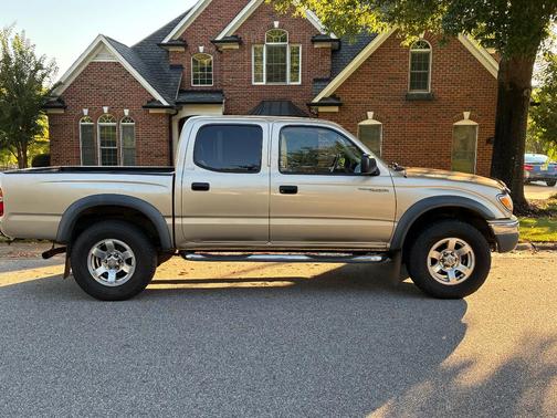 Gold 2002 Toyota Tacoma Double Cab