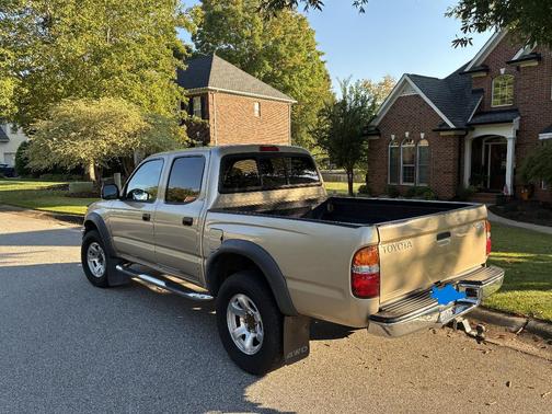 Gold 2002 Toyota Tacoma Double Cab