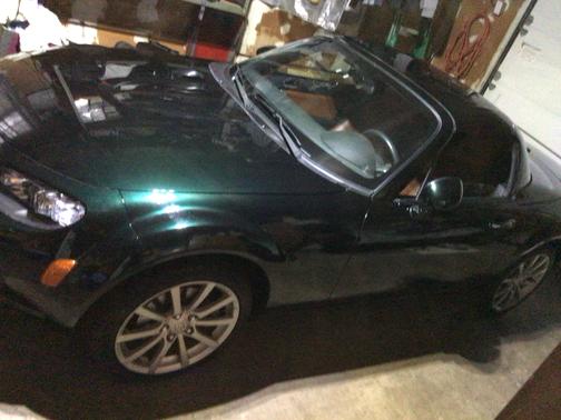 Green 2008 Mazda MX-5 Miata Grand Touring Hardtop Convertible
