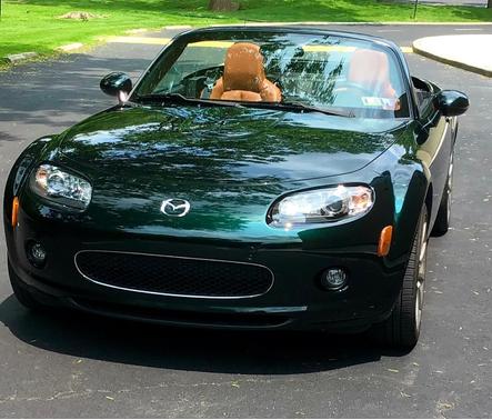 Green 2008 Mazda MX-5 Miata Grand Touring Hardtop Convertible