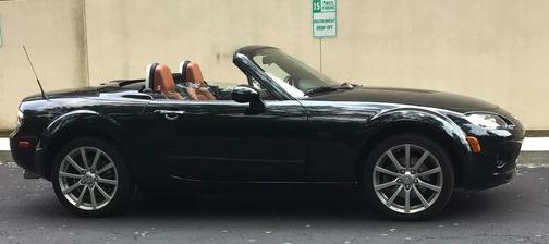 Green 2008 Mazda MX-5 Miata Grand Touring Hardtop Convertible