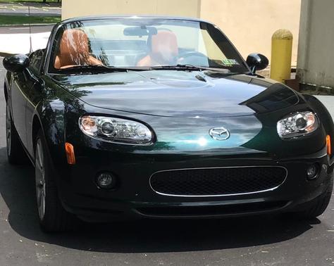 Green 2008 Mazda MX-5 Miata Grand Touring Hardtop Convertible
