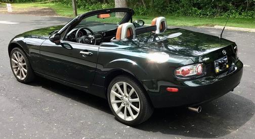 Green 2008 Mazda MX-5 Miata Grand Touring Hardtop Convertible