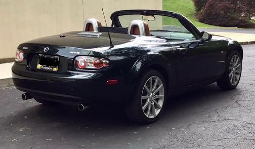 Green 2008 Mazda MX-5 Miata Grand Touring Hardtop Convertible