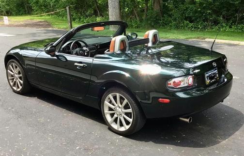 Green 2008 Mazda MX-5 Miata Grand Touring Hardtop Convertible