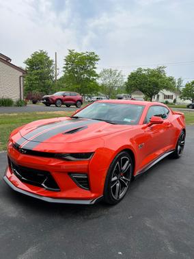 Orange 2018 Chevrolet Camaro 2SS