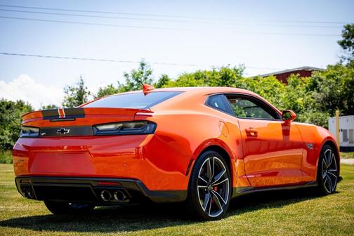 Orange 2018 Chevrolet Camaro 2SS