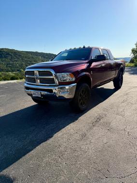 Red 2017 RAM 2500 SLT