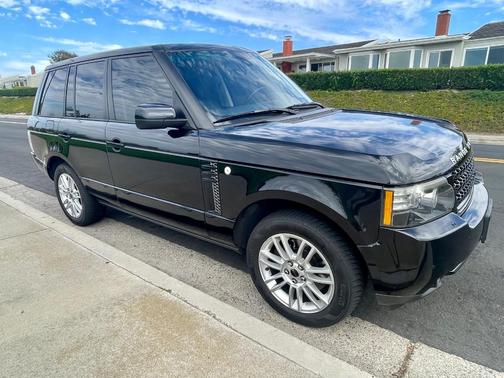 Black 2012 Land Rover Range Rover HSE