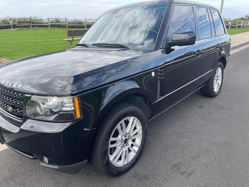 Black 2012 Land Rover Range Rover HSE