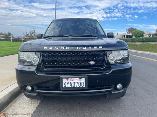 Black 2012 Land Rover Range Rover HSE