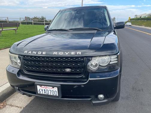 Black 2012 Land Rover Range Rover HSE