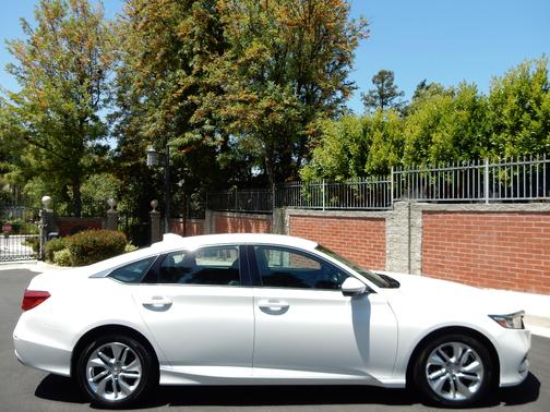 White 2019 Honda Accord LX