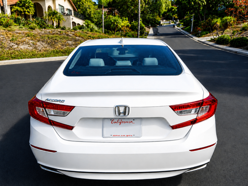 White 2019 Honda Accord LX