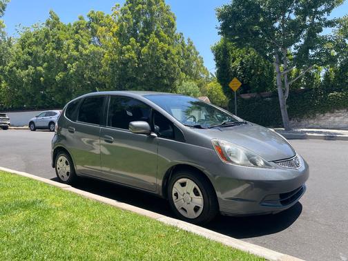 Gray 2013 Honda Fit Base
