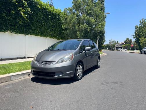 Gray 2013 Honda Fit Base