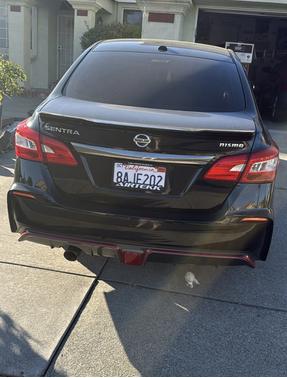 Black 2017 Nissan Sentra NISMO