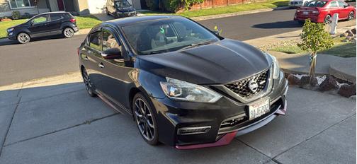 Black 2017 Nissan Sentra NISMO